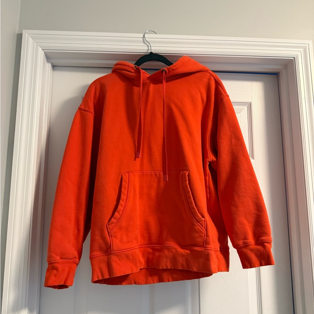 Athleta Vibrant Orange Hoodie